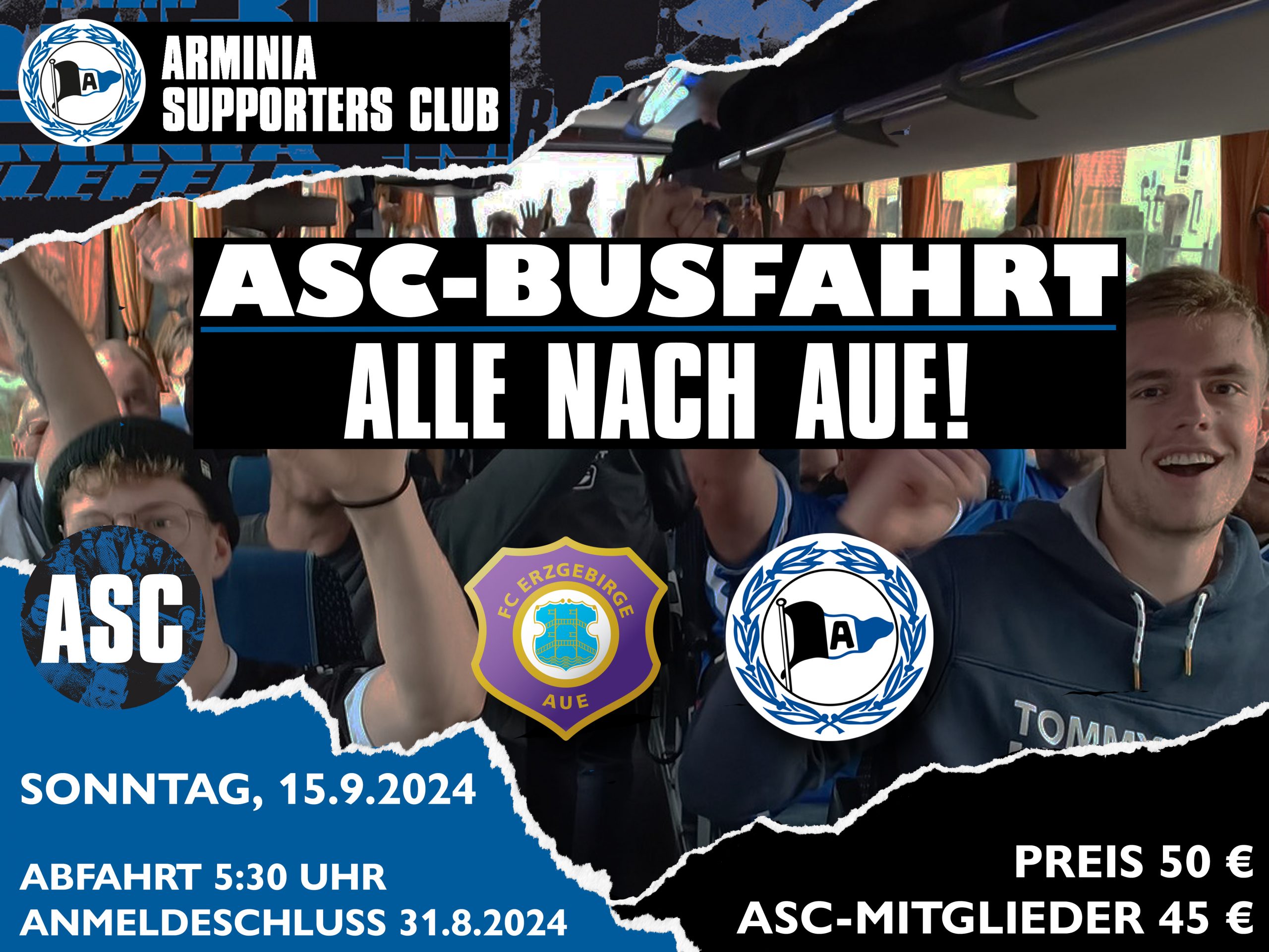 Mit dem ASC-Bus ins Erzgebirge