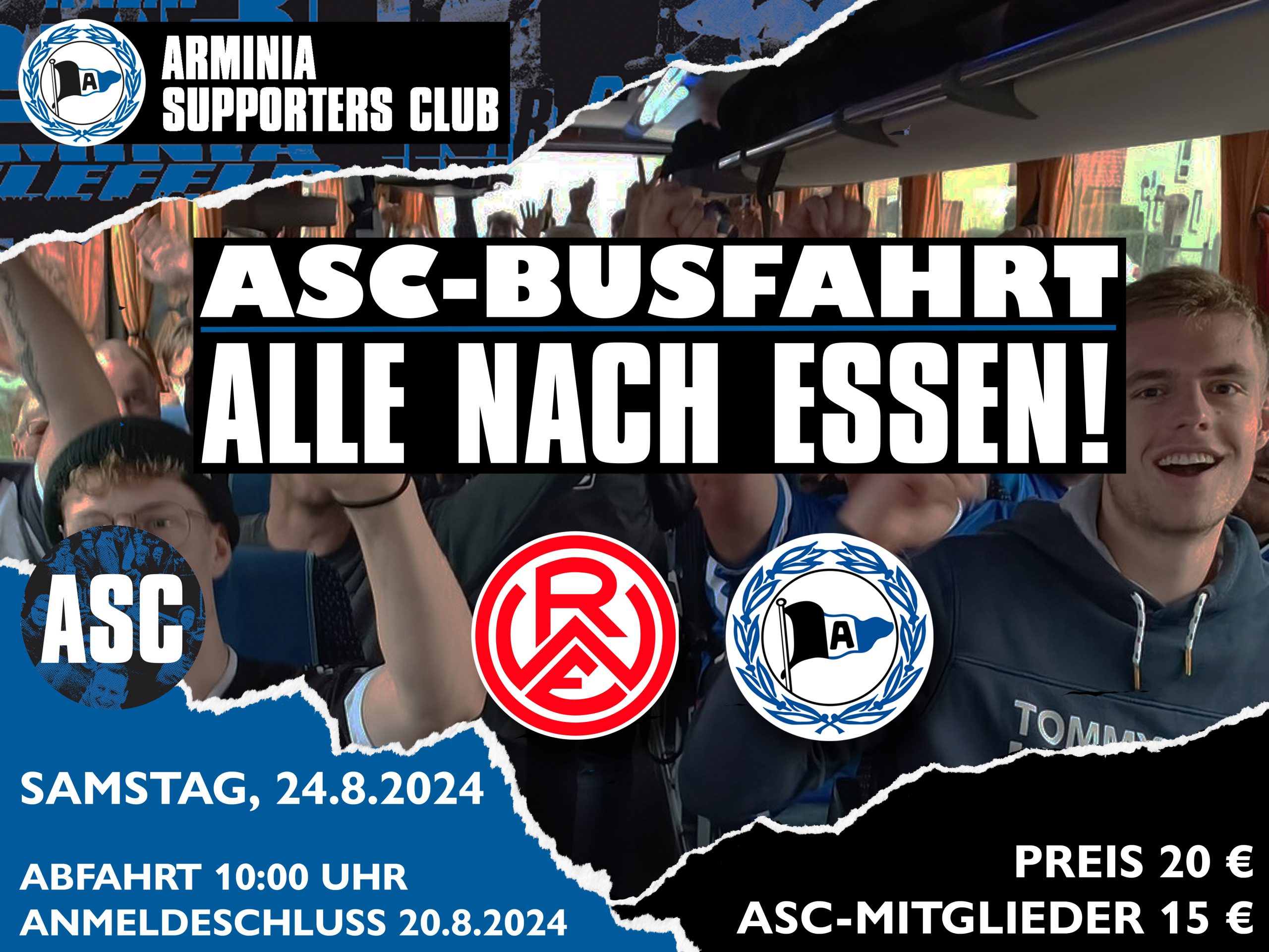 Mit dem ASC-Bus an die Hafenstraße